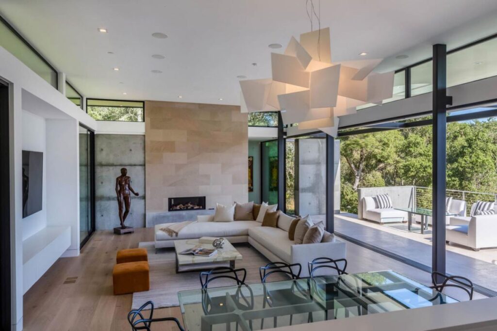 A Newly Sleek California Home in Woodside Asking for $15,500,000