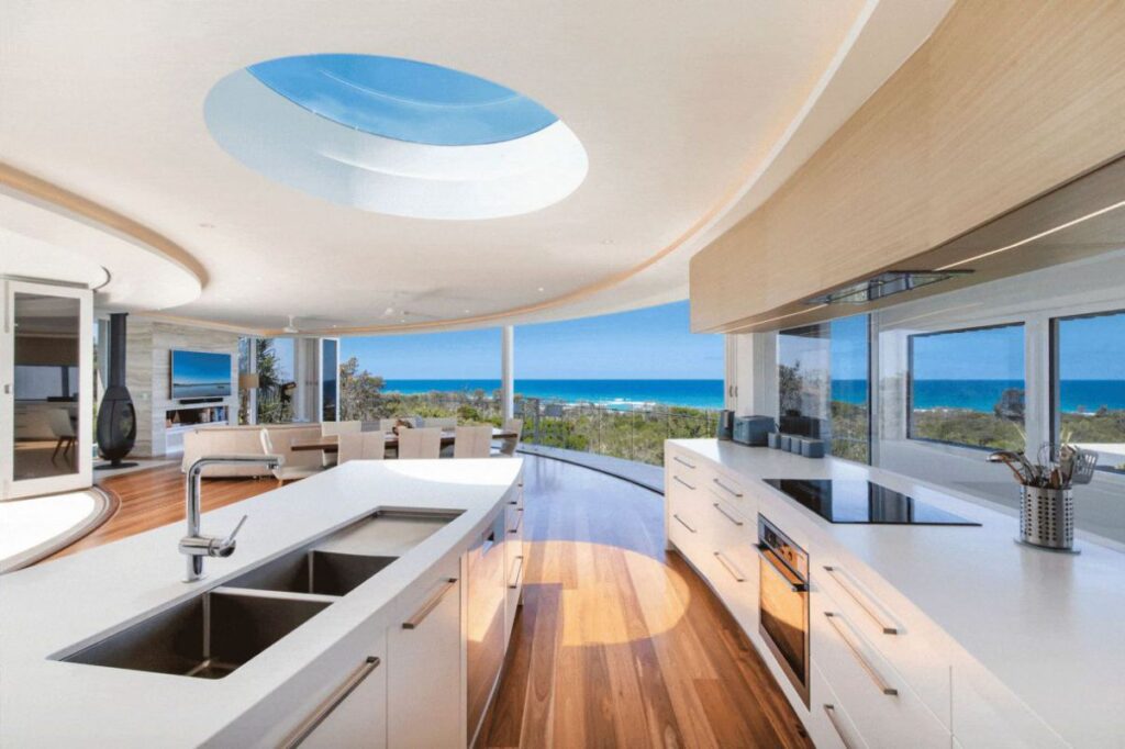 A Sensational Absolute Beachfront Home by Chris Clout Design