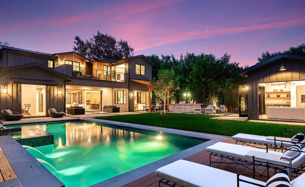 A Studio City Home for Sale at $6,795,000 offering Lush Landscape