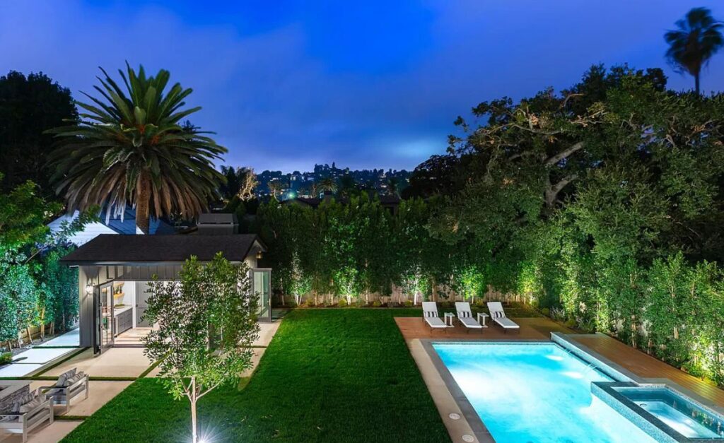 A Studio City Home for Sale at $6,795,000 offering Lush Landscape