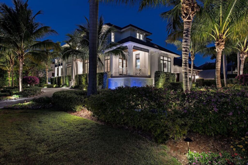 Beautifully Coastal Contemporary Home in Naples selling for $7,995,000