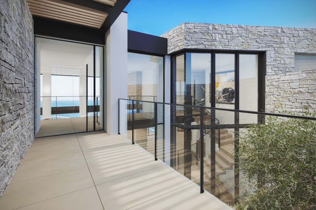 Emerald Modern Home Concept in Laguna Beach by David Hiller Studio