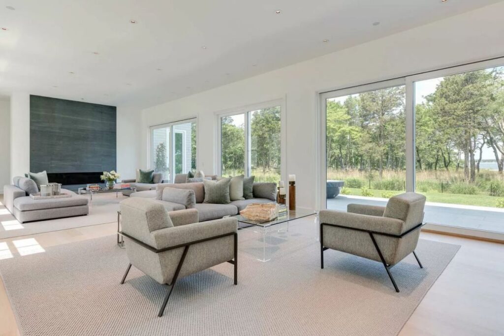 The Sag Harbor Home is a luxurious estate in one of the most exclusive waterfront communities in New York now available for sale. This home located at 14 Seaponack Dr, Sag Harbor, New York; offering 8 bedrooms and 12 bathrooms with over 10,000 square feet of living spaces.