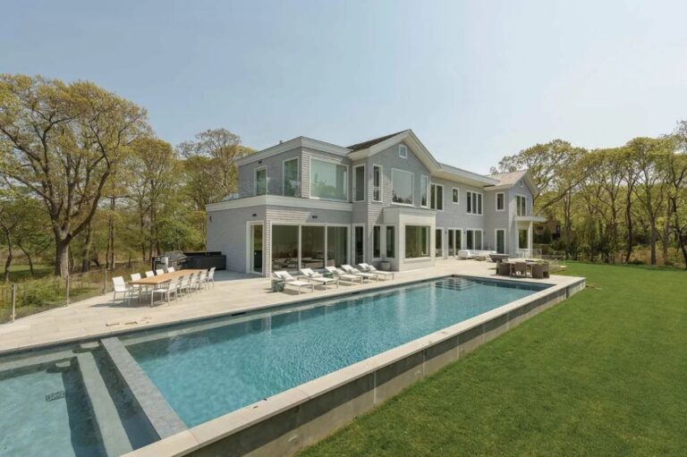 Enjoy Waterfront Lifestyle of Sag Harbor Home for Sale at 14,199,000