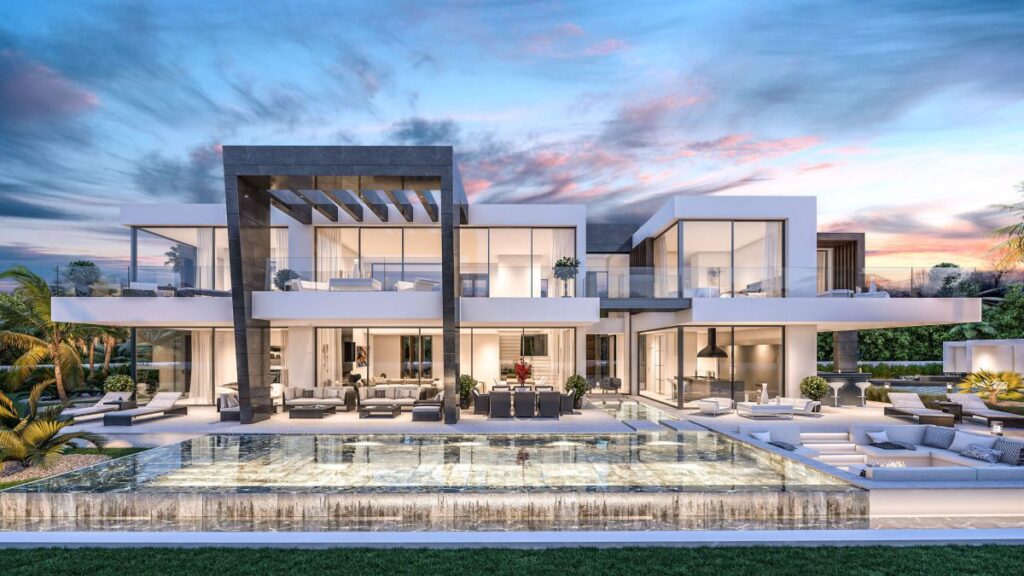 Exceptional Concept Design of Villa Bel Air 18 in Marbella, Spain