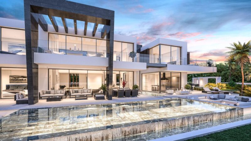 Exceptional Concept Design of Villa Bel Air 18 in Marbella, Spain