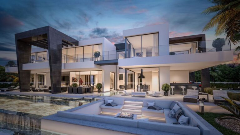 Exceptional Concept Design of Villa Bel Air 18 in Marbella, Spain