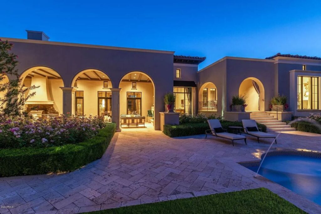 The Scottsdale Home is a stately Salcito and Dale Gardon architectural masterpiece now available for sale. This home located at 10244 E Hualapai Dr, Scottsdale, Arizona; offering 7 bedrooms and 8 bathrooms with over 8,700 square feet of living spaces.