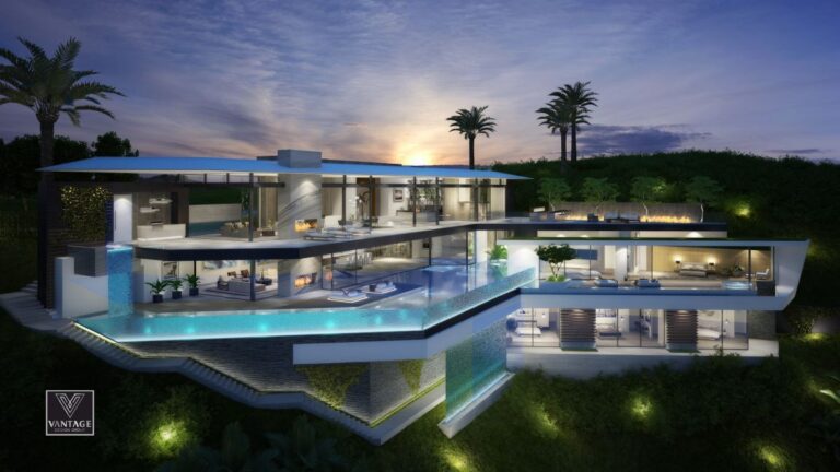 Hollywood Hills Modern Home Design Concept by Vantage Design Group