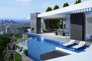 Hollywood Hills Modern Home Design Concept by Vantage Design Group