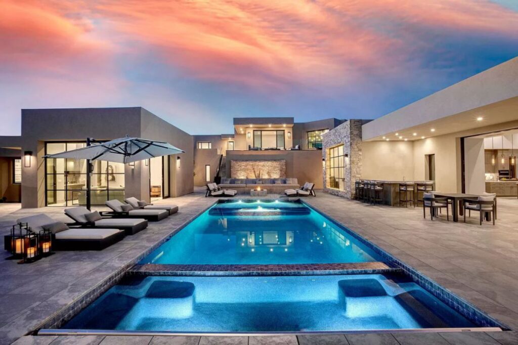 Inside A $14,500,000 La Quinta Home featuring the Ultimate Retreat