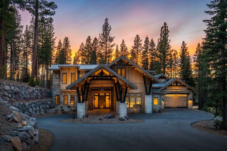 Martis Camp Home on Lot 493 by Chris Heinritz Architect