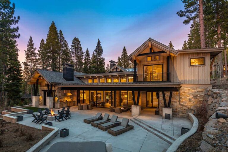 Martis Camp Home on Lot 493 by Chris Heinritz Architect