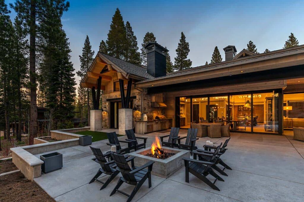 Martis Camp Home on Lot 493 by Chris Heinritz Architect