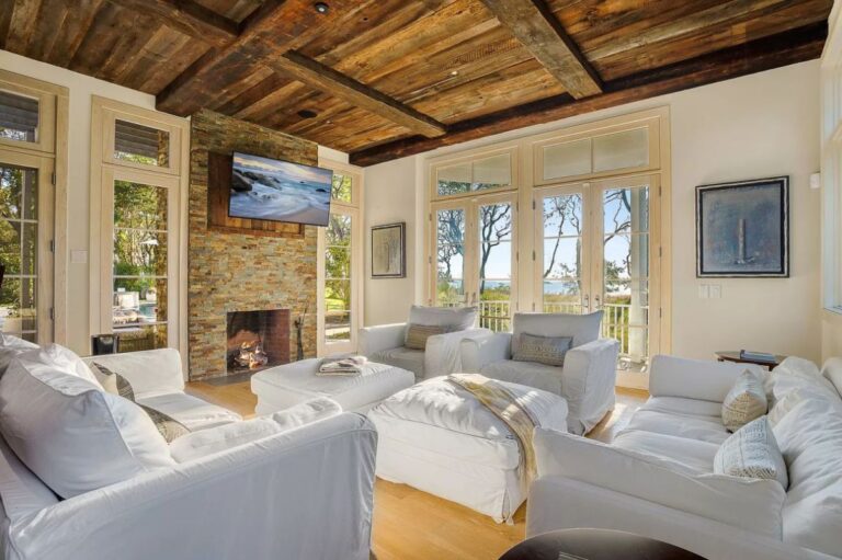 Marvelous Waterfront Living in Sag Harbor House for Sale at 11,995,000