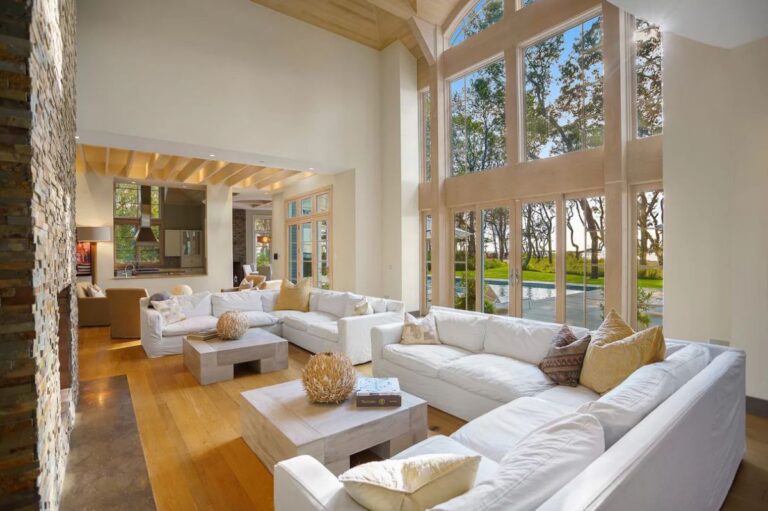 Marvelous Waterfront Living in Sag Harbor House for Sale at 11,995,000