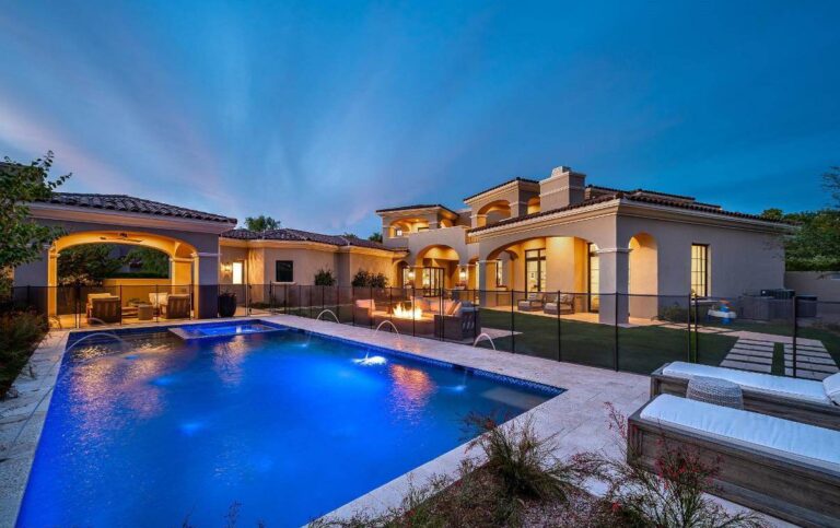 New Modern Mediterranean Home in Scottsdale Sells for $3,995,000