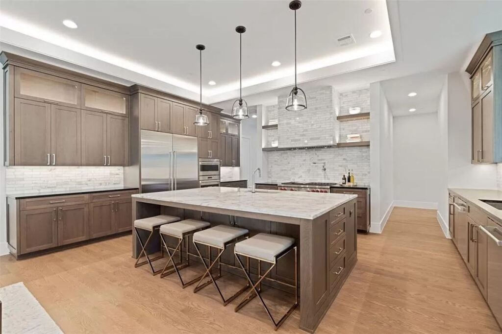 The Dallas Home is a newly built Twin Oaks residence offers exceptional details, custom finishes now available for sale. This home located at 4213 Willow Grove Rd, Dallas, Texas; offering 5 bedrooms and 7 bathrooms with over 6,700 square feet of living spaces.