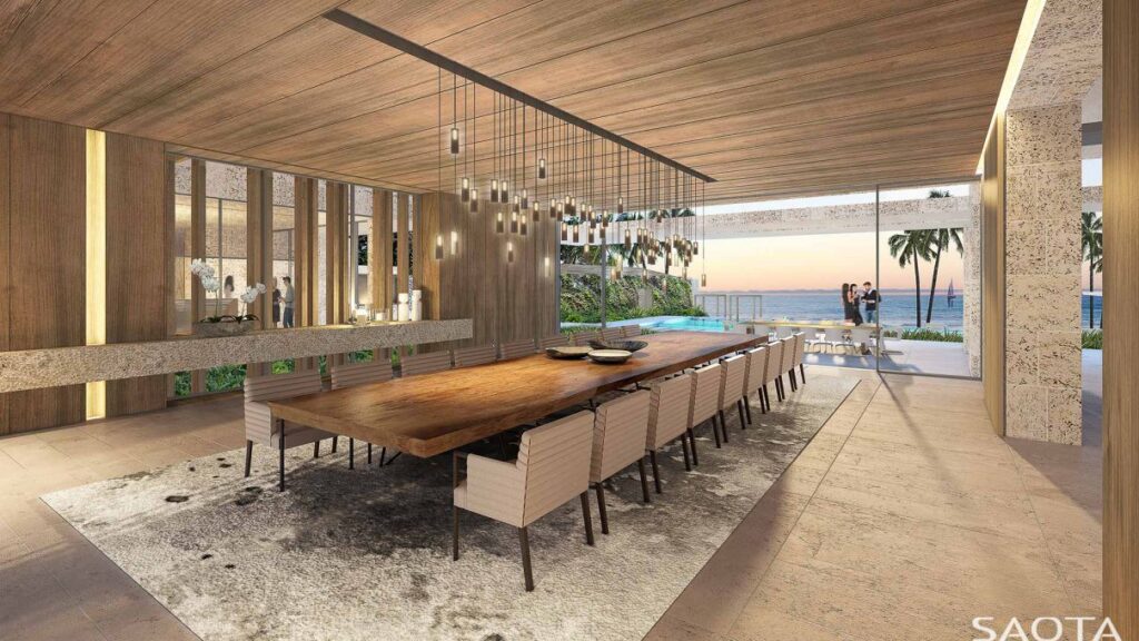Conceptual Design of La Paz Villa is a project located in Punta Cana, Dominican Republic designed in concept stage by SAOTA in Modern style; it offers luxurious modern living. This home located on beautiful lot with amazing views and wonderful outdoor living spaces.