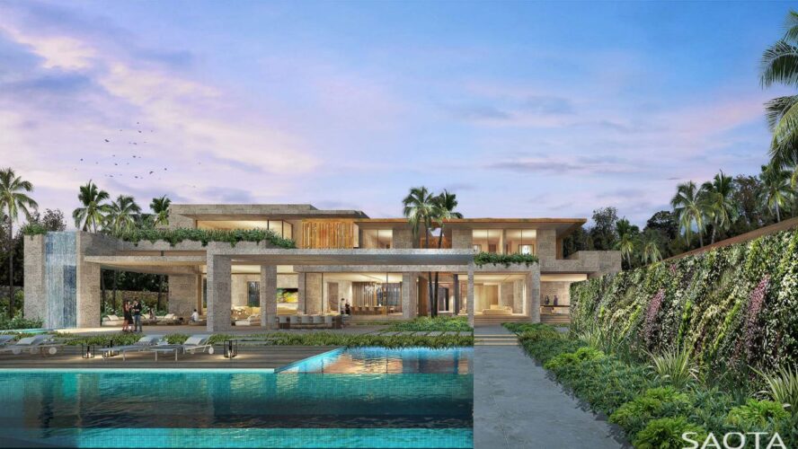 SAOTA’s Conceptual Design of La Paz Villa in Dominican Republic