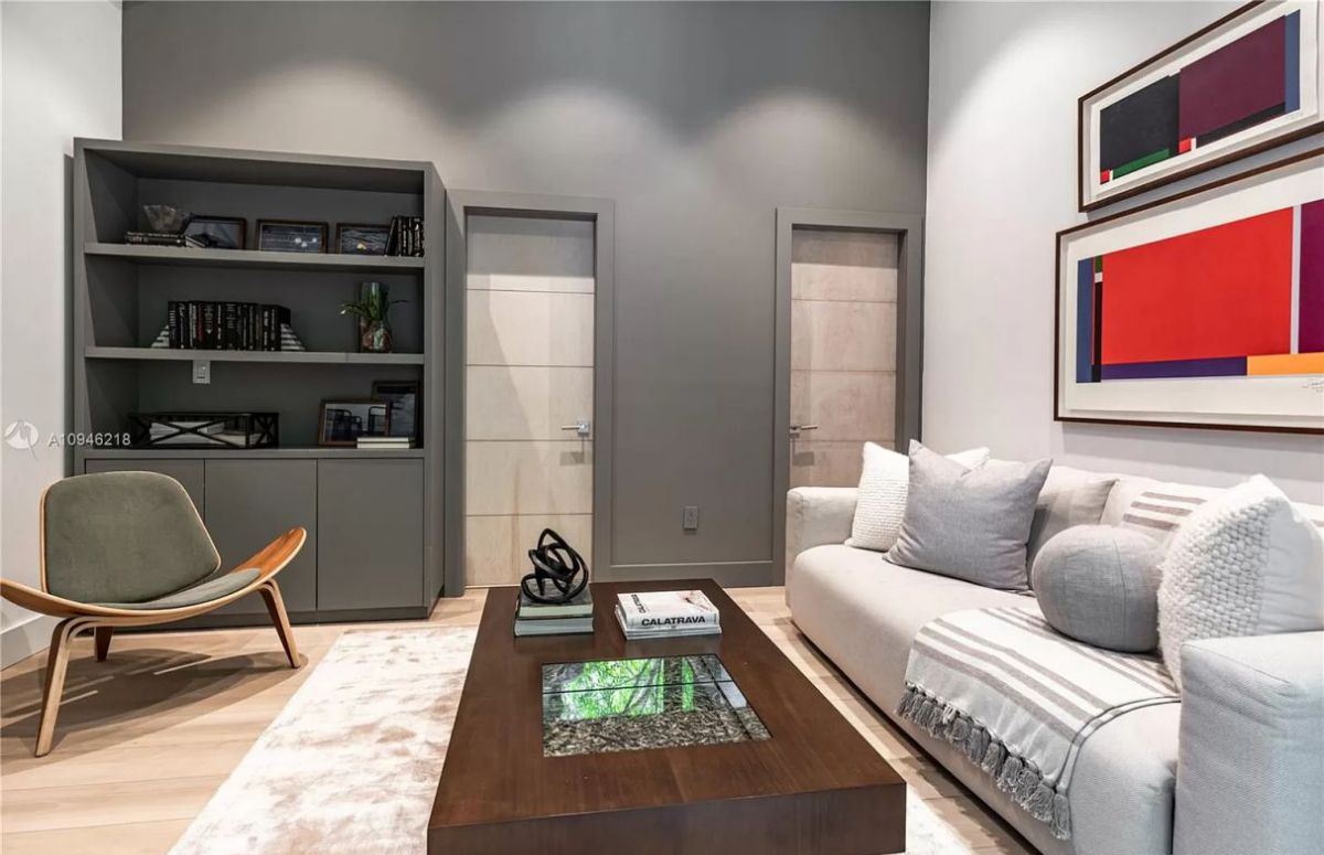 Grey is the perfect color to choose to design the walls of your living room because of its allure and attractiveness as the best neutral background for interior decor. If you select brighter accent colors, using wallpaper or paint in the living room won't overpower them; darker greys give them depth; milder greys make them stand out.