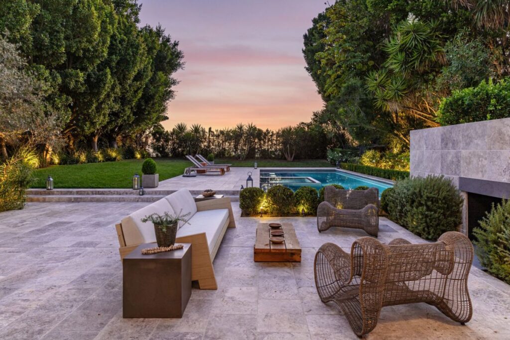 The Beverly Hills Home is a taste of Paris meets Beverly Hills by renowned Simo Design with world-class finishes now available for sale. This home located at 12012 Crest Ct, Beverly Hills, California; offering 5 bedrooms and 7 bathrooms with over 6,100 square feet of living spaces.
