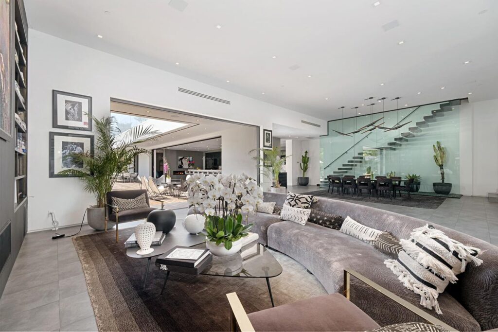 The Beverly Hills Home is an architectural masterpiece is perfect for enjoying the Beverly Hills lifestyle now available for sale. This home located at 9570 Sunset Blvd, Beverly Hills, California; offering 7 bedrooms and 9 bathrooms with over 8,000 square feet of living spaces.