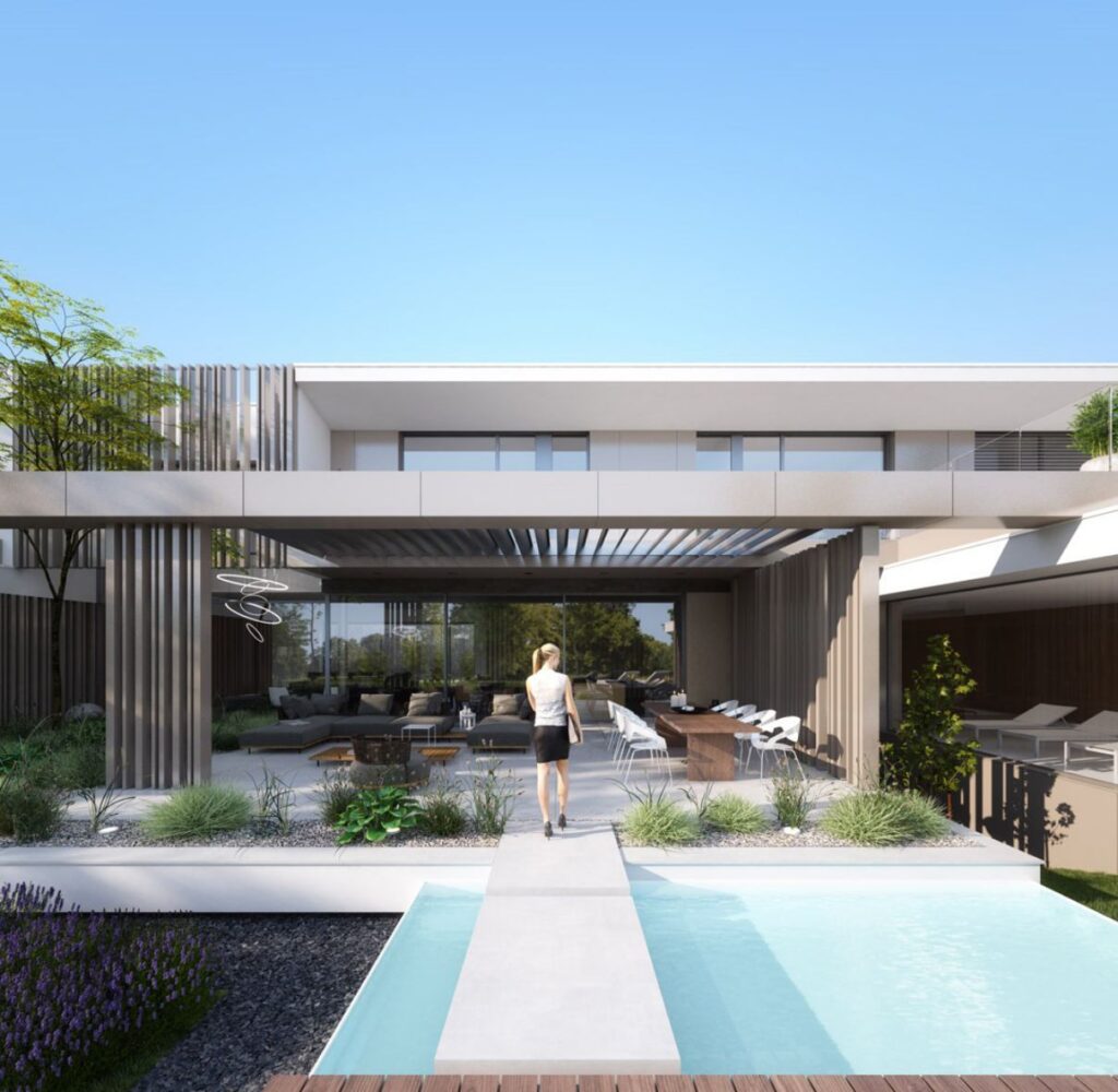 Concept Design for L Villa is a project located in Budapest, Hungary was designed in concept stage by Toth Project in Modern style; it offers luxurious modern living. This home located on beautiful lot with amazing views and wonderful outdoor living spaces.