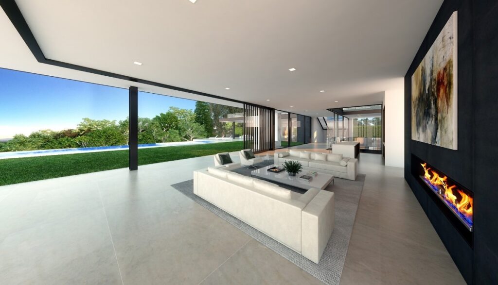 Laurel Way Home Design Concept is a project located in Beverly Hills, Los Angeles was designed in concept stage by acclaimed architect Paul McClean in Modern style; it offers luxurious modern living with 5 bedrooms and 10 bathrooms on 14,500 square feet.