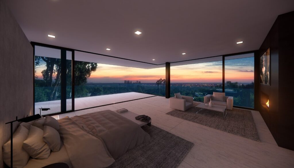 Laurel Way Home Design Concept is a project located in Beverly Hills, Los Angeles was designed in concept stage by acclaimed architect Paul McClean in Modern style; it offers luxurious modern living with 5 bedrooms and 10 bathrooms on 14,500 square feet.