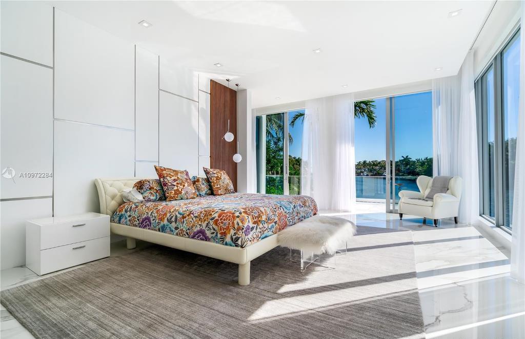The Florida Mansion is a Completely rebuilt with custom chic modern estate nestled in the guard-gated community now available for sale. This home located at 6946 Sunrise Ct, Coral Gables, Florida; offering 5 bedrooms and 5 bathrooms with over 6,800 square feet of living spaces.