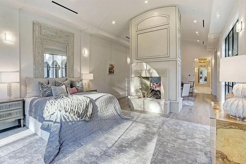 The Houston Home is a an enchanting fusion of French elegance and chic, contemporary vision now available for sale. This home located at 721 Ourlane Cir, Houston, Texas; offering 8 bedrooms and 11 bathrooms with over 12,000 square feet of living spaces.
