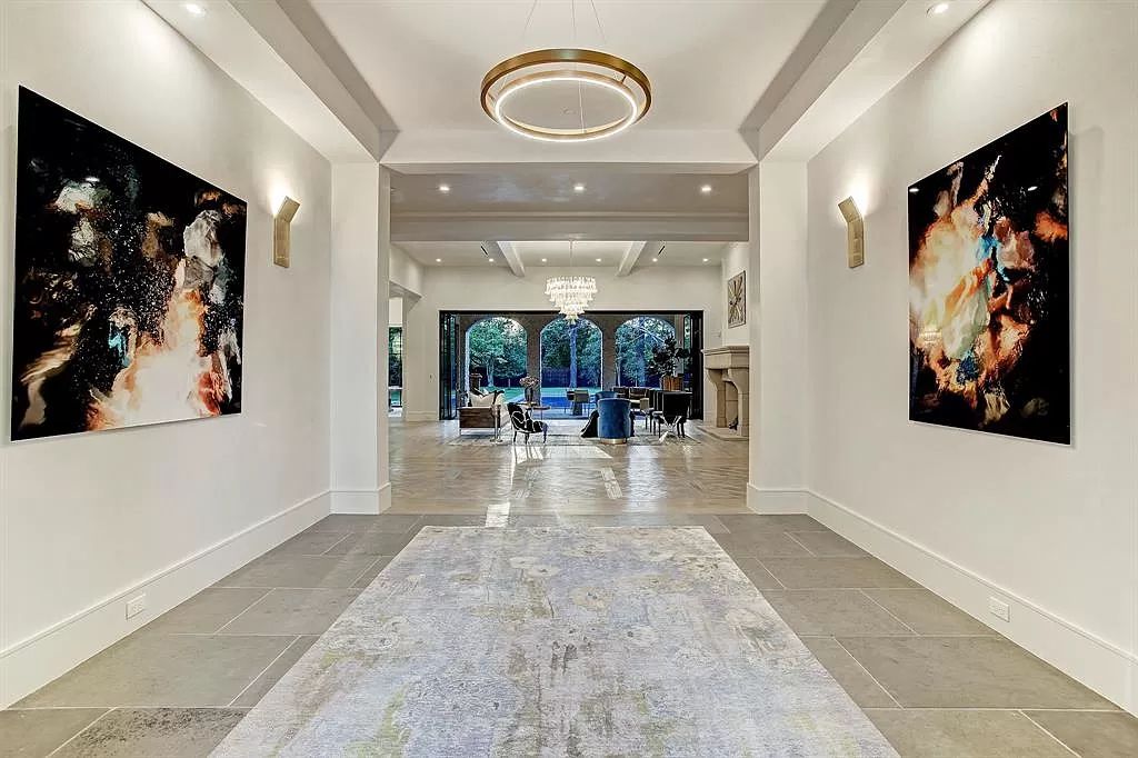 The Houston Home is a an enchanting fusion of French elegance and chic, contemporary vision now available for sale. This home located at 721 Ourlane Cir, Houston, Texas; offering 8 bedrooms and 11 bathrooms with over 12,000 square feet of living spaces.