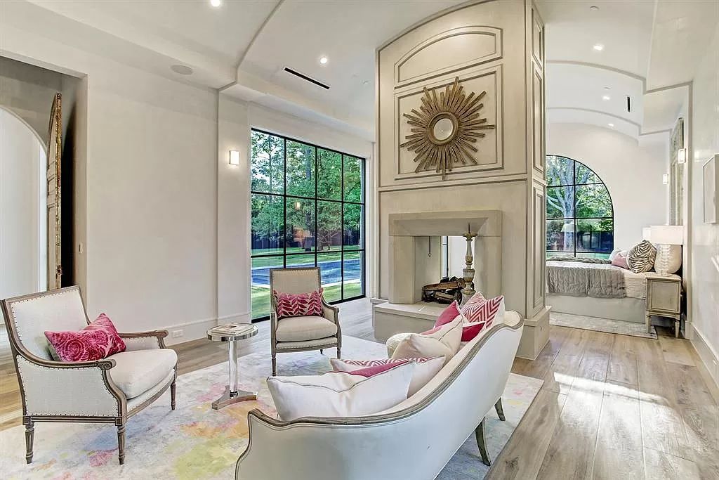 The Houston Home is a an enchanting fusion of French elegance and chic, contemporary vision now available for sale. This home located at 721 Ourlane Cir, Houston, Texas; offering 8 bedrooms and 11 bathrooms with over 12,000 square feet of living spaces.