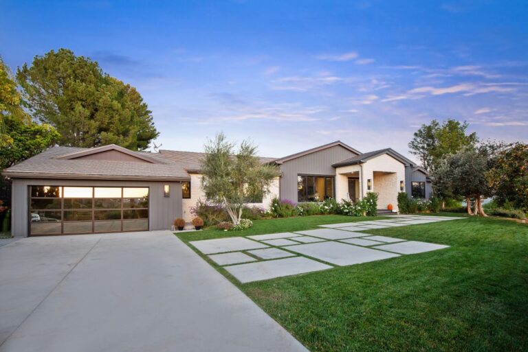 A 5,499,950 Hidden Hills House with Sensational Open Concept Plan