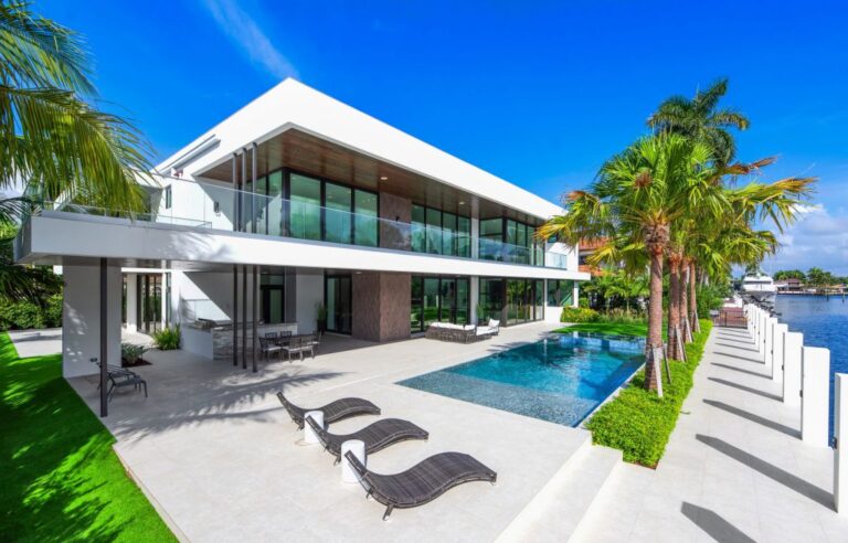 Tour A $8,988,500 Fort Lauderdale House meets Latest SoFlo Lifestyle