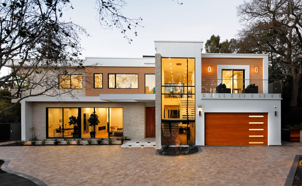 The Home in California is a new contemporary estate just completed in Menlo Park with expansive outdoor living spaces now available for sale. This home located at 23 Sunset Ln, Menlo Park, California; offering 5 bedrooms and 6 bathrooms with over 4,500 square feet of living spaces.