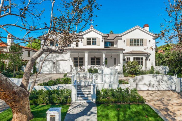 Spectacular Traditional Home in Pacific Palisades Asking for $14,995,000