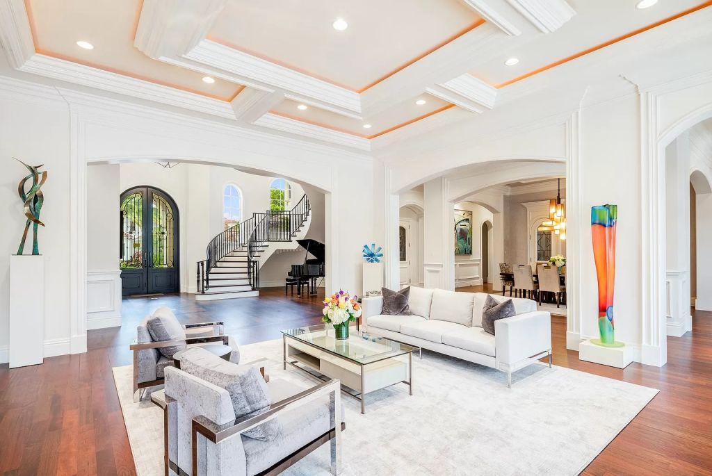 The Mansion in Boca Raton is a transitional design style estate in the prestigious community of Royal Palm Yacht & Country Club now available for sale. This home located at 191 W Key Palm Rd, Boca Raton, Florida; offering 7 bedrooms and 10 bathrooms with over 10,000 square feet of living spaces.