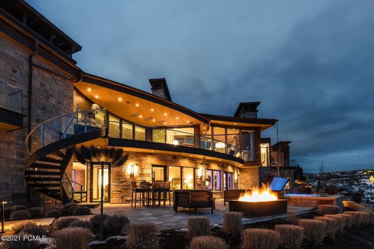 A Magical and Luxurious Home by Michael Upwall in Promontory, Park City