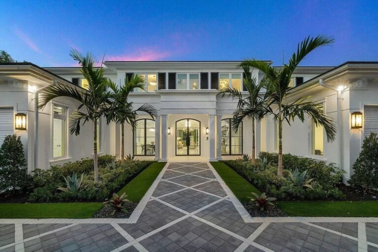 Newly Modern Transitional Boca Raton Home just Listed for 12,990,000