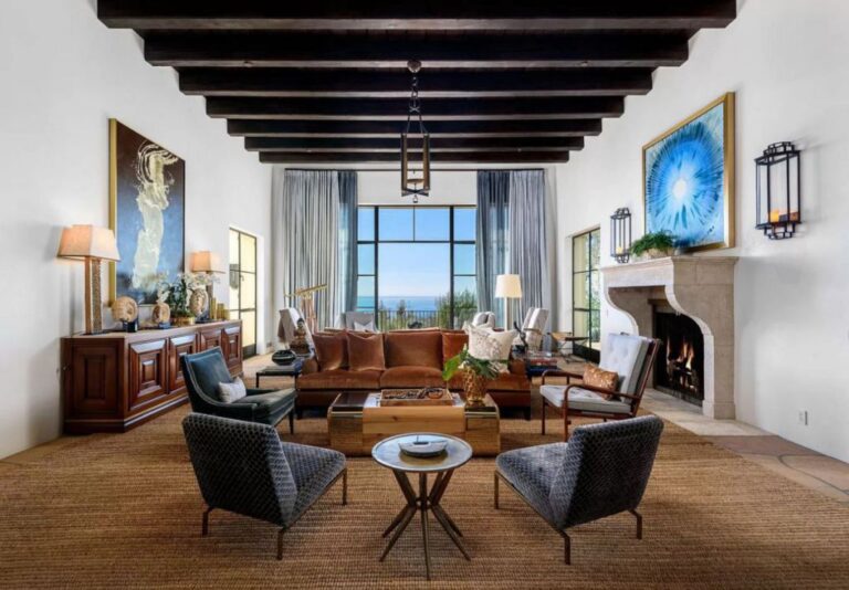 Santa Barbara Home Showcasing Enchanting Ocean for Sale $22,000,000