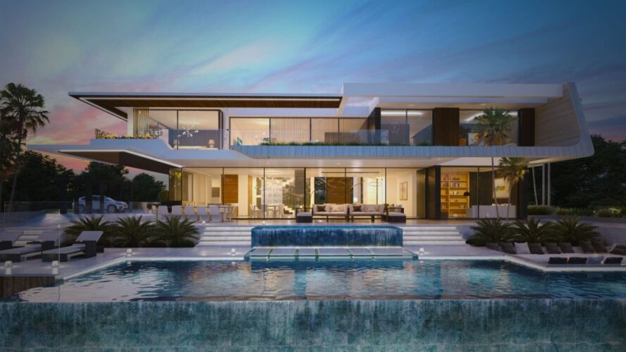 Spectacular Mesoncillos Villa Design Concept by B8 Architecture