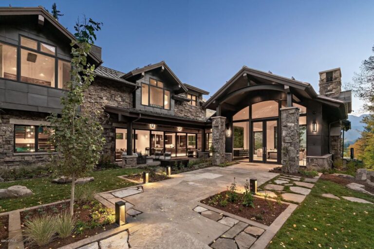 This $32,000,000 Home in Colorado is the Legendary Living of Vail Town
