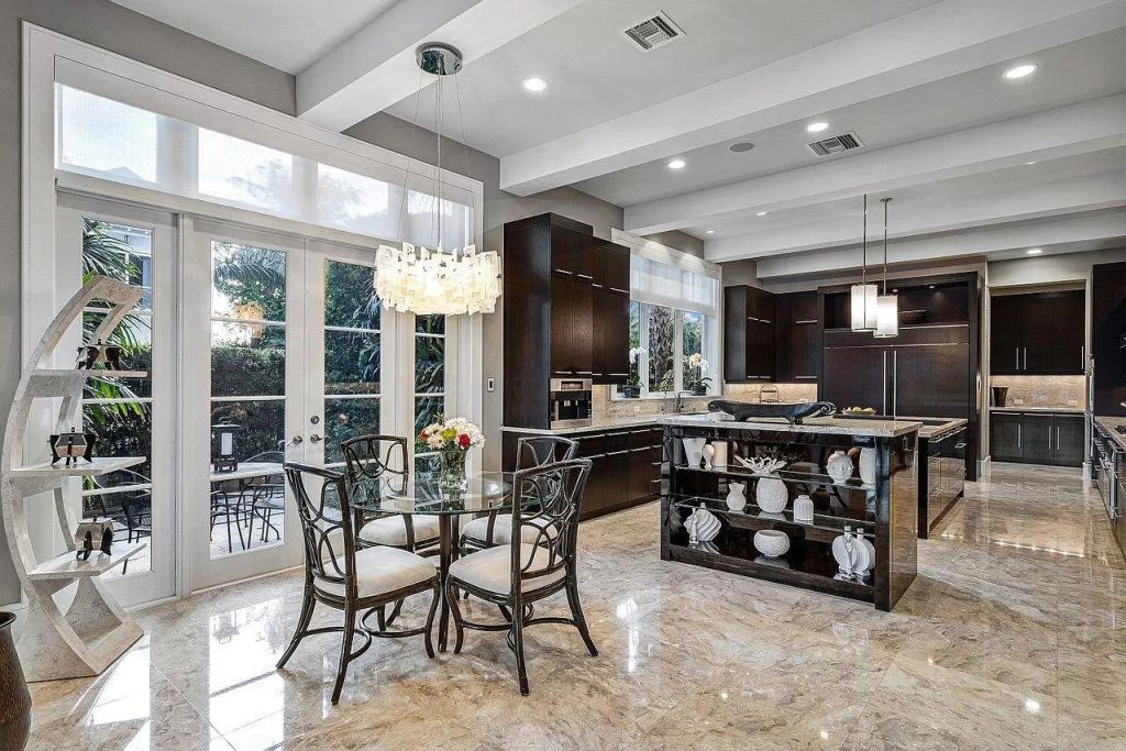 The Delray Beach Home is a luxurious estate in the highly desired neighborhood of Palm Trail now available for sale. This home located at 501 Palm Trl, Delray Beach, Florida; offering 5 bedrooms and 7 bathrooms with over 8,600 square feet of living spaces.
