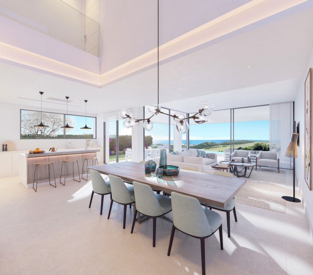 The Villa Concept is a project located in Estepona, Malaga, Spain was Inspired by the serenity of its natural setting between mountains and sea; it offers luxurious modern living. This home located on beautiful lot with amazing sea views and wonderful outdoor living spaces.