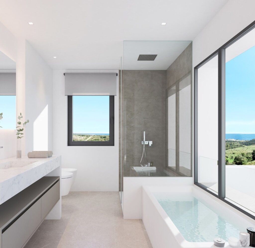The Villa Concept is a project located in Estepona, Malaga, Spain was Inspired by the serenity of its natural setting between mountains and sea; it offers luxurious modern living. This home located on beautiful lot with amazing sea views and wonderful outdoor living spaces.