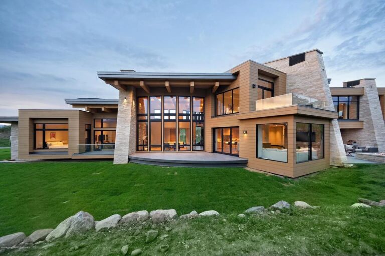 Thoughtfully designed and crafted Aspen Home for Sale at $19,995,000