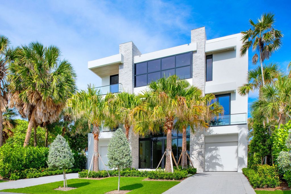 The Home in Pompano Beach is a newly completed the ultimate brand new Beach House with stunning modern design now available for sale. This home located at 2004 Bay Dr, Pompano Beach, Florida; offering 5 bedrooms and 6 bathrooms with over 6,000 square feet of living spaces.