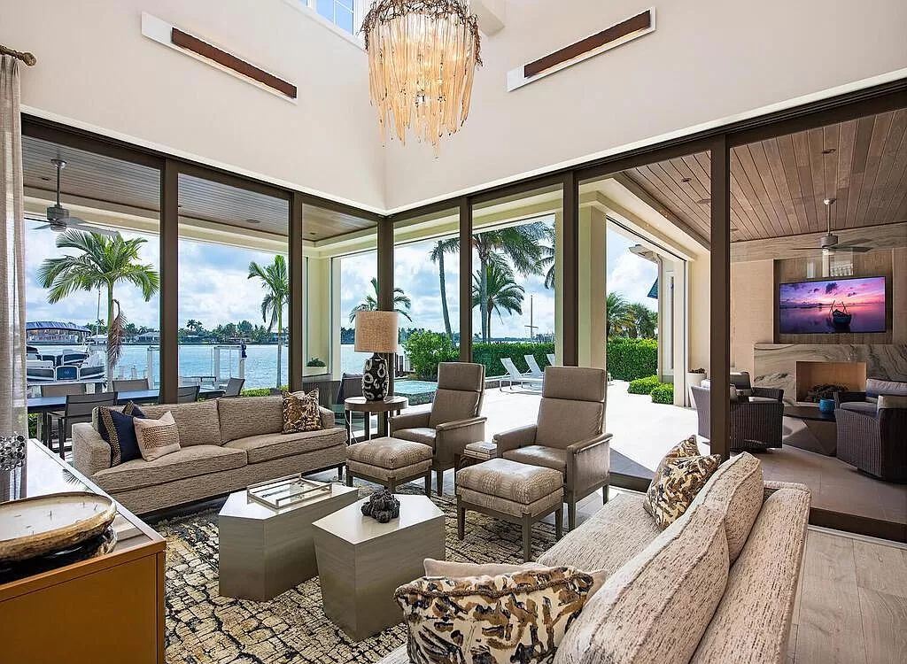 The Home in Naples is a luxurious coastal contemporary style residence features unparalleled quality meets unrivaled views now available for sale. This home located at 1959 8th St S, Naples, Florida; offering 4 bedrooms and 5 bathrooms with over 4,500 square feet of living spaces.
